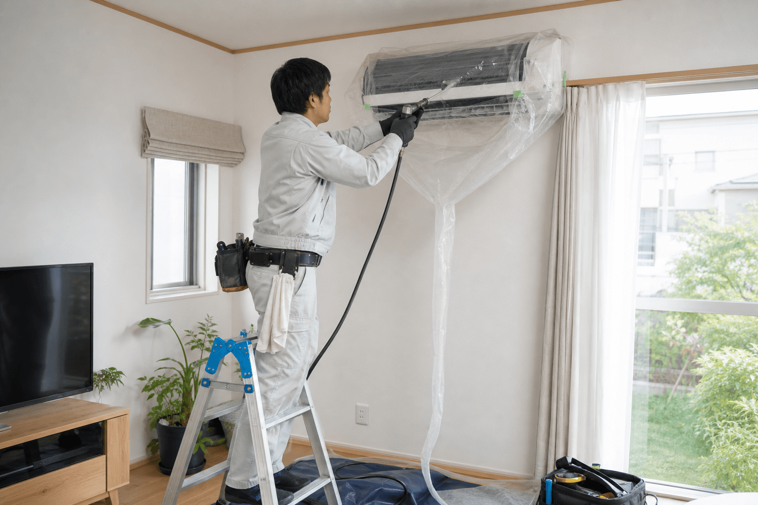 エアコンクリーニング工事